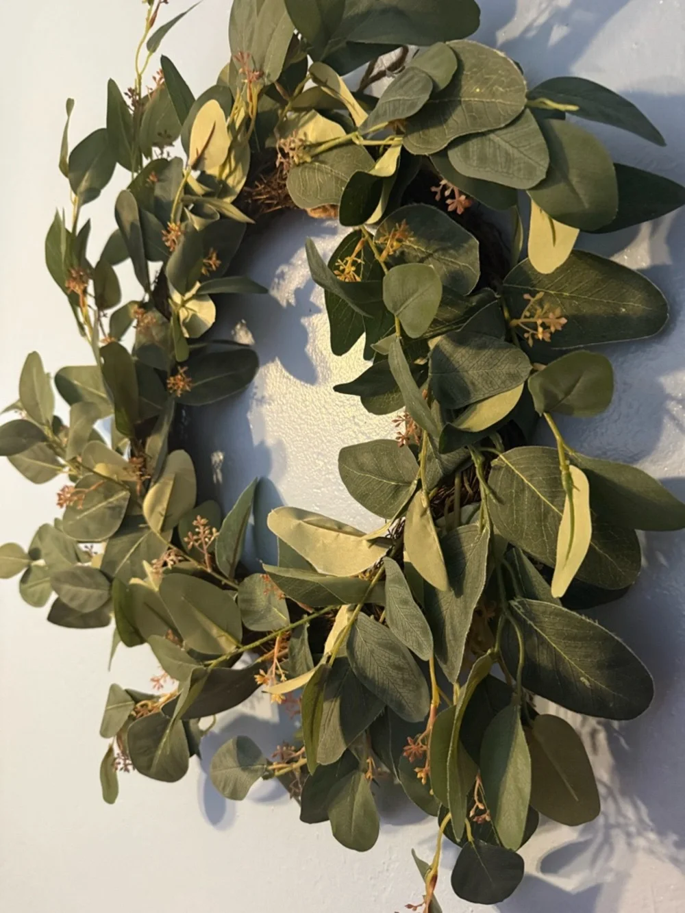 Green Eucalyptus Wreath - Rustic Home Decor